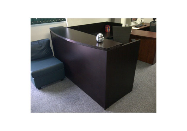 RECEPTIONIST UNIT WITH RETURN